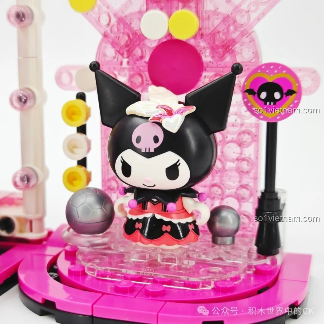 Vị trí các nhân vật trên sân khấu bộ K20850 Keeppley Sanrio Broadway