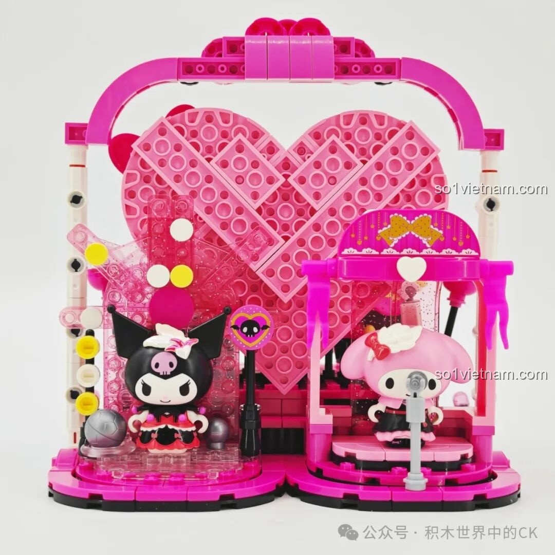 Nhân vật Hello Kitty trên sân khấu bộ K20850 Keeppley Sanrio Broadway
