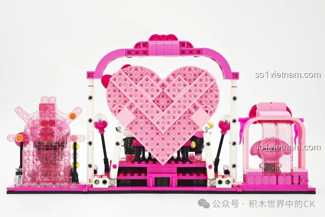 Tổng quan thành phẩm bộ lắp ghép Sanrio Broadway K20850 Keeppley