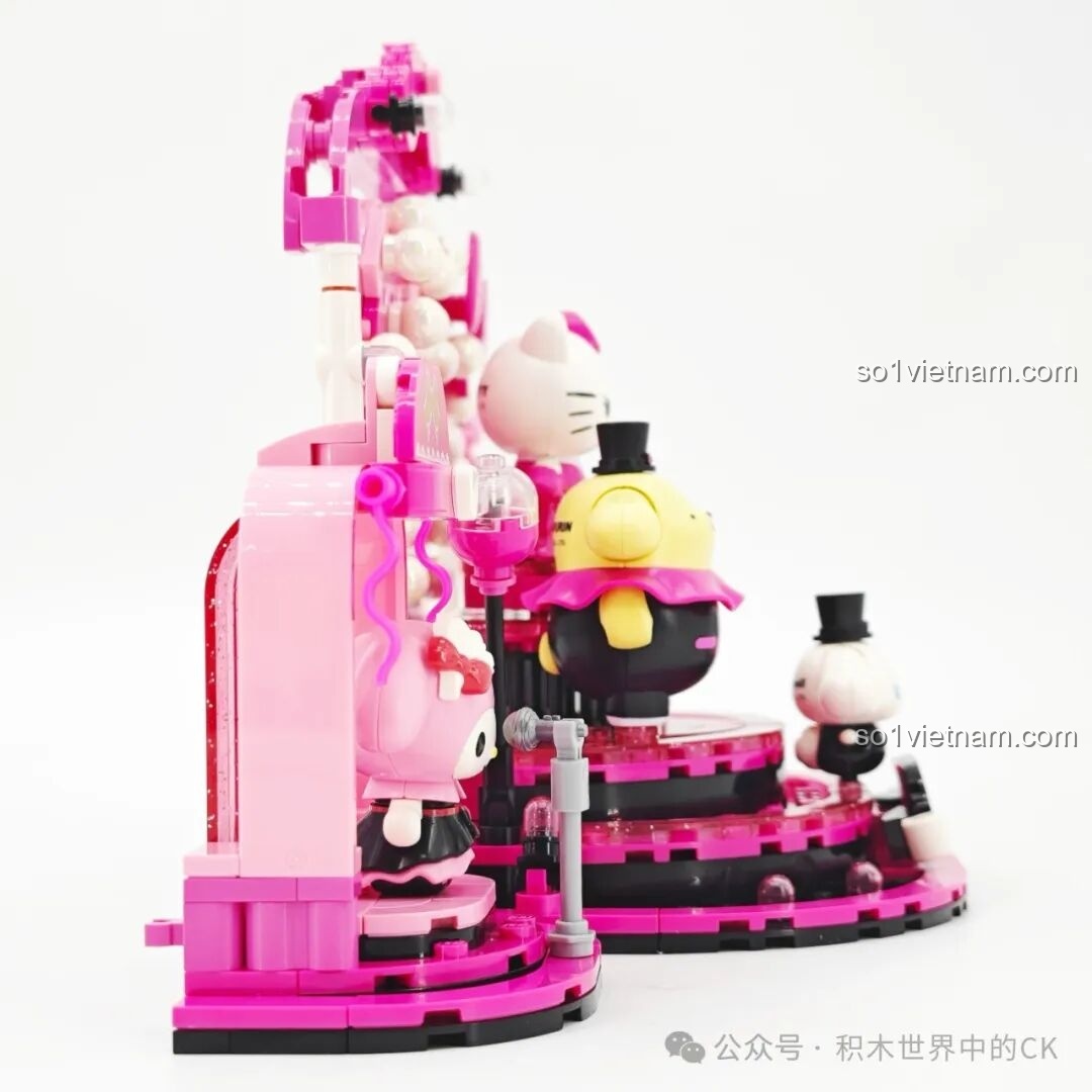 Toàn cảnh mô hình sân khấu Sanrio Broadway K20850 Keeppley