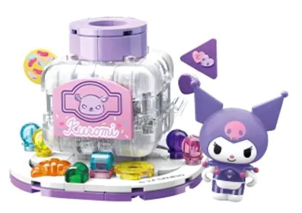 Bộ lắp ghép Keeppley K20863 Kuromi Hộp Kẹo Ngọt, mô hình Kuromi dễ thương, đồ chơi xếp hình cho bé gái 6 tuổi, quà tặng sinh nhật ý nghĩa