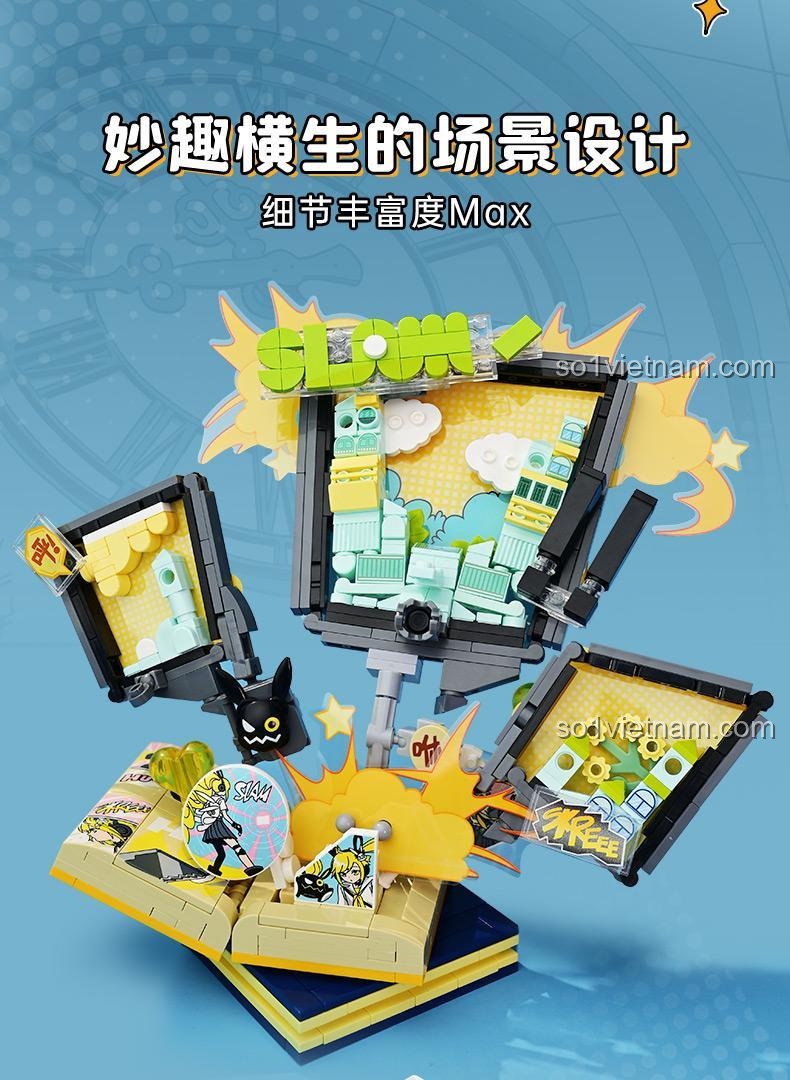 Angela Thời Chi Kỳ Lữ Keeppley K21104, đồ chơi lắp ráp Angela Thời Chi Kỳ Lữ K21104, mô hình nhân vật, đáng tiền.