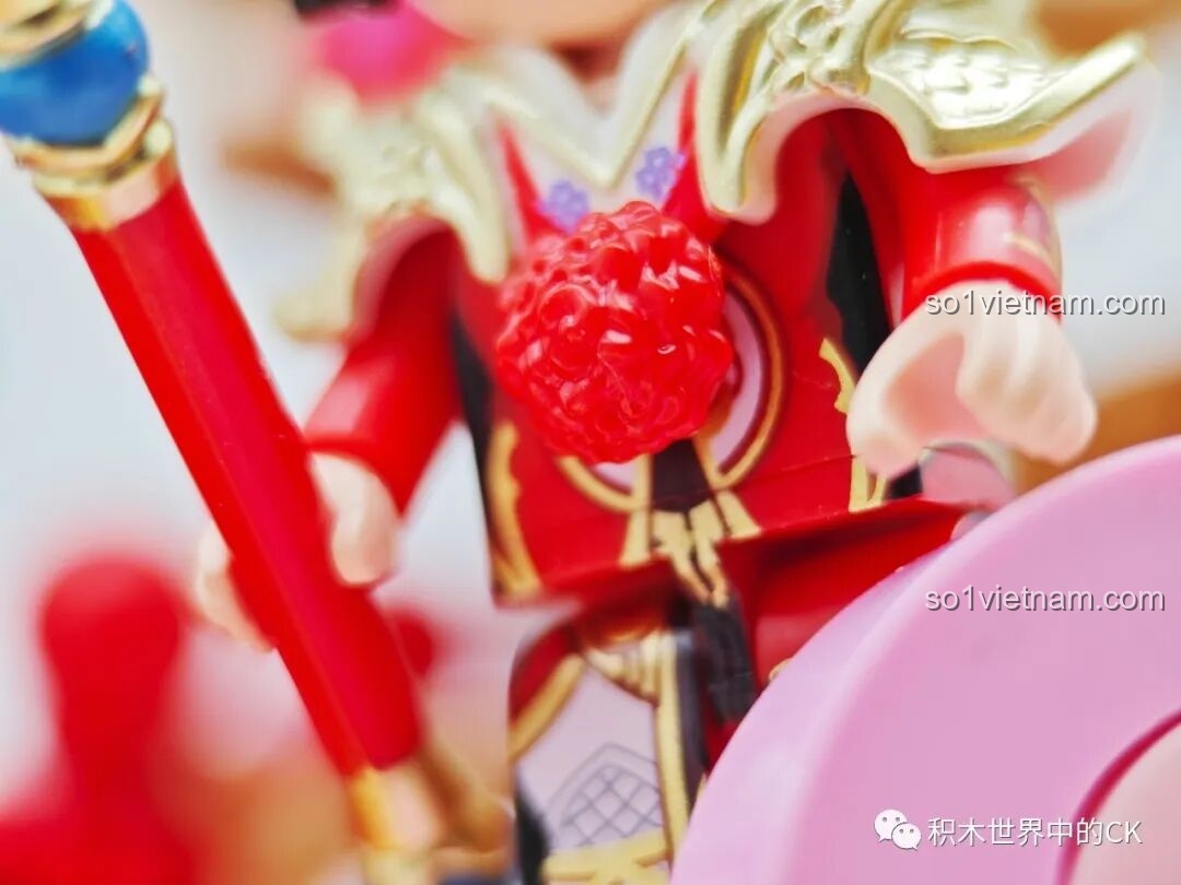 Cận cảnh chi tiết sân khấu chính của bộ Keeppley K21105 