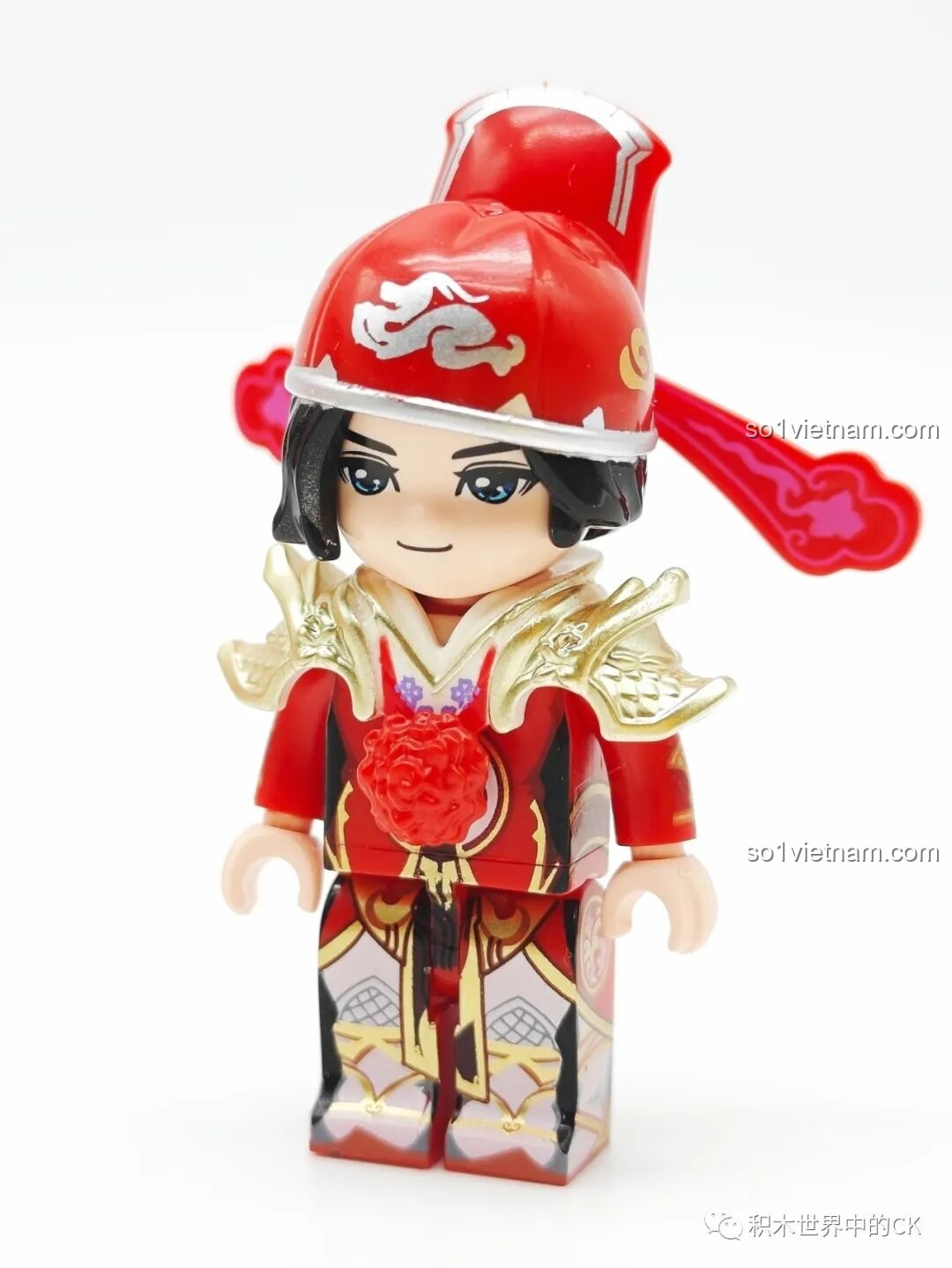 Lắp ráp cây hoa đào và các chi tiết phụ kiện khác cho bộ Keeppley K21105 