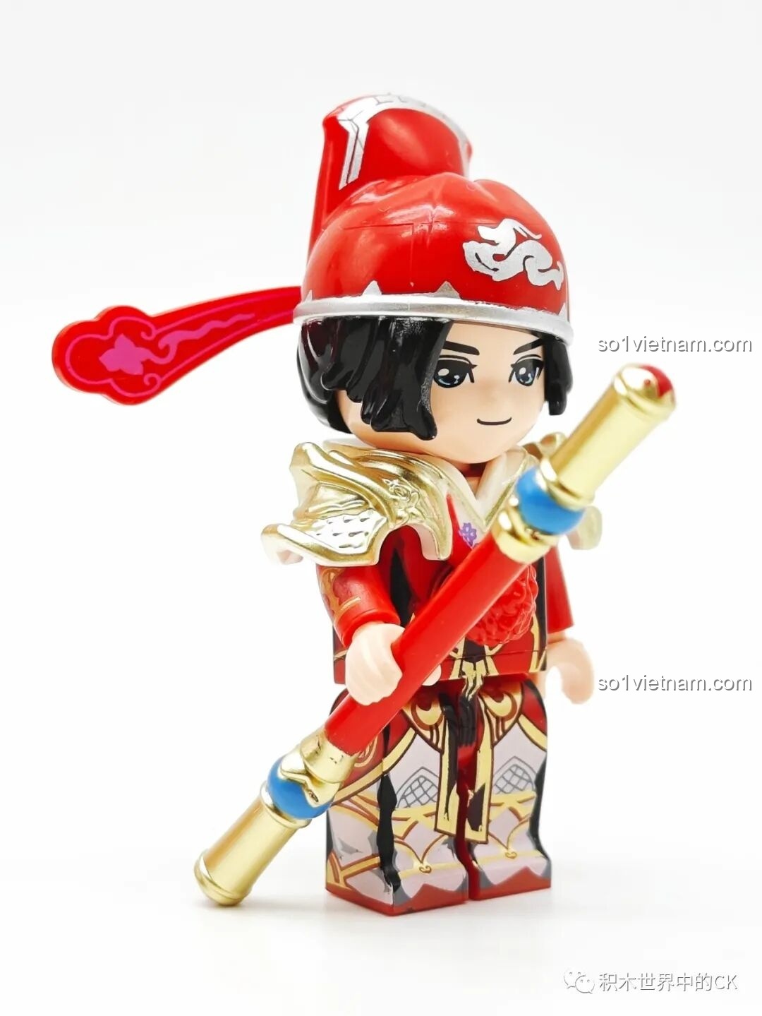 Cận cảnh phần sân khấu chính của bộ Keeppley K21105 