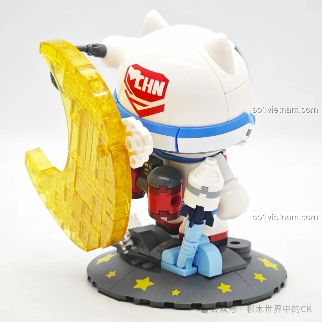 Mô hình đồ chơi mô hình 1107 Lỗ Ban Thất Hào Mộng Ước Không Gian, Keeppley K21107 cho bé trai 6 tuổi, ưu đãi tốt