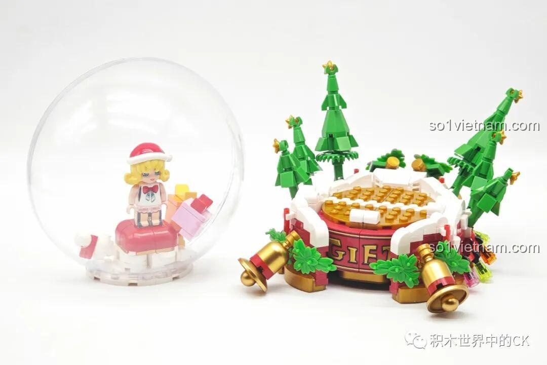 Tiến trình lắp ráp bộ Keeppley K21111 Thái Văn Cơ Giáng Sinh