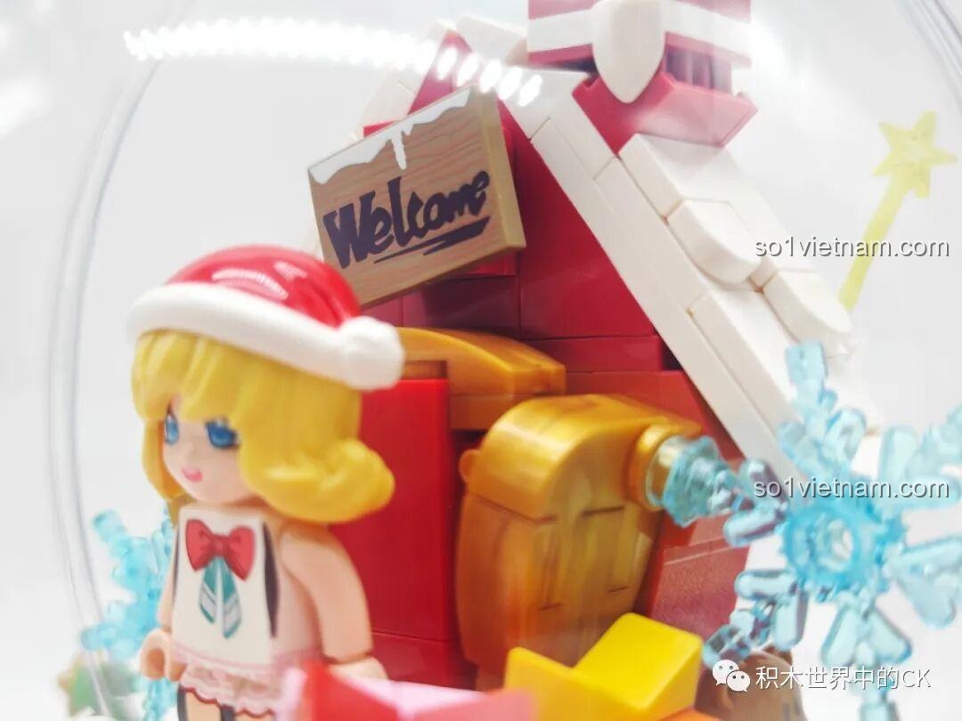 Cận cảnh chi tiết chuông và dây đèn