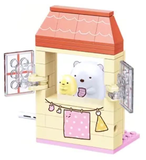 bộ lắp ghép Gấu Trắng Sumikko Gurashi, đồ chơi lắp ghép Keeppley, mô hình dễ thương cho bé gái 6 tuổi, giá tốt
