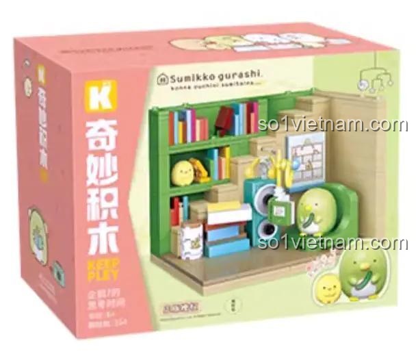 Hộp sản phẩm, mô hình và thông tin Góc nhỏ của Penguin: Thời gian suy ngẫm Keeppley K21208