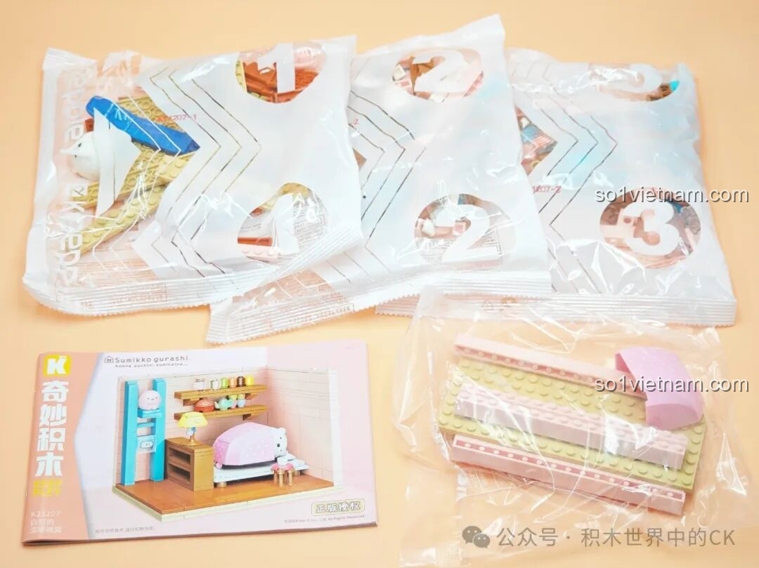 Mở hộp bộ Keeppley K21208 