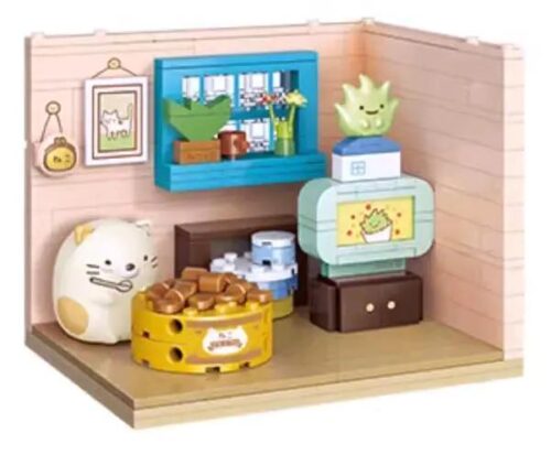 Mô hình Sumikko Gurashi Góc Nhà Yên Tĩnh Của Mèo Keeppley K21210
