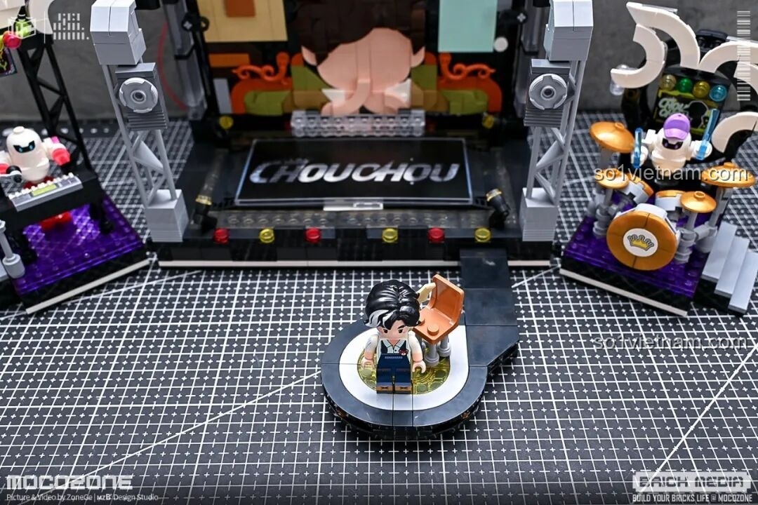 Các bước lắp ráp bộ Keeppley K21301