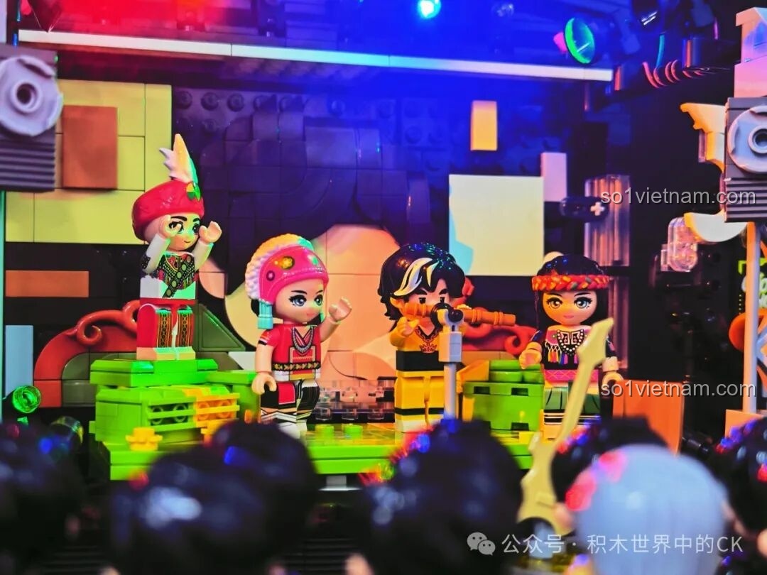 Thành phẩm bộ lắp ráp Keeppley K21301 Sân khấu 