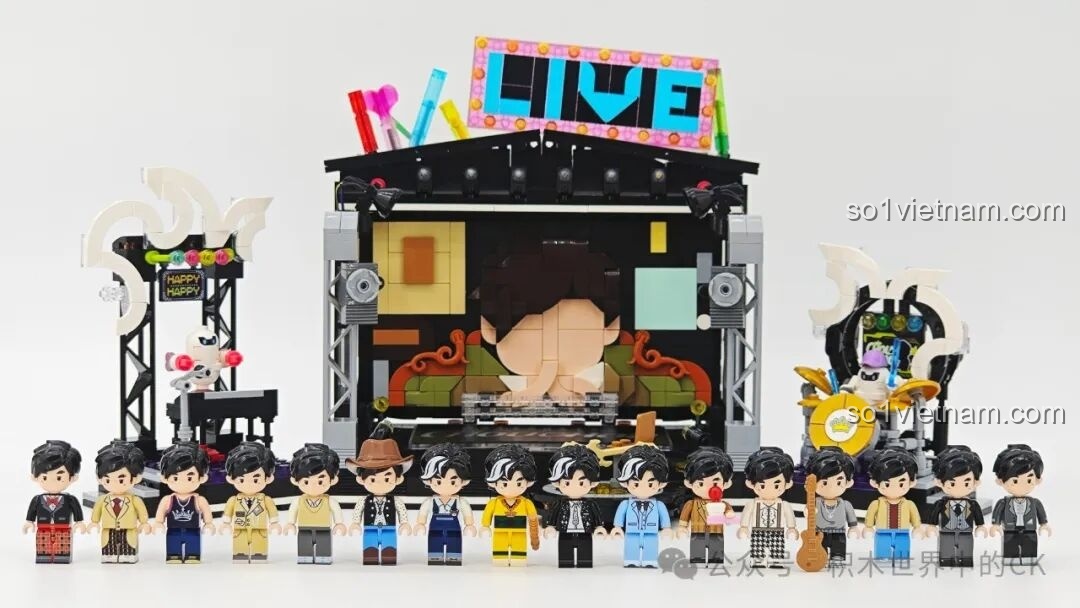 Thành phẩm bộ lắp ráp Keeppley K21301 Sân khấu 