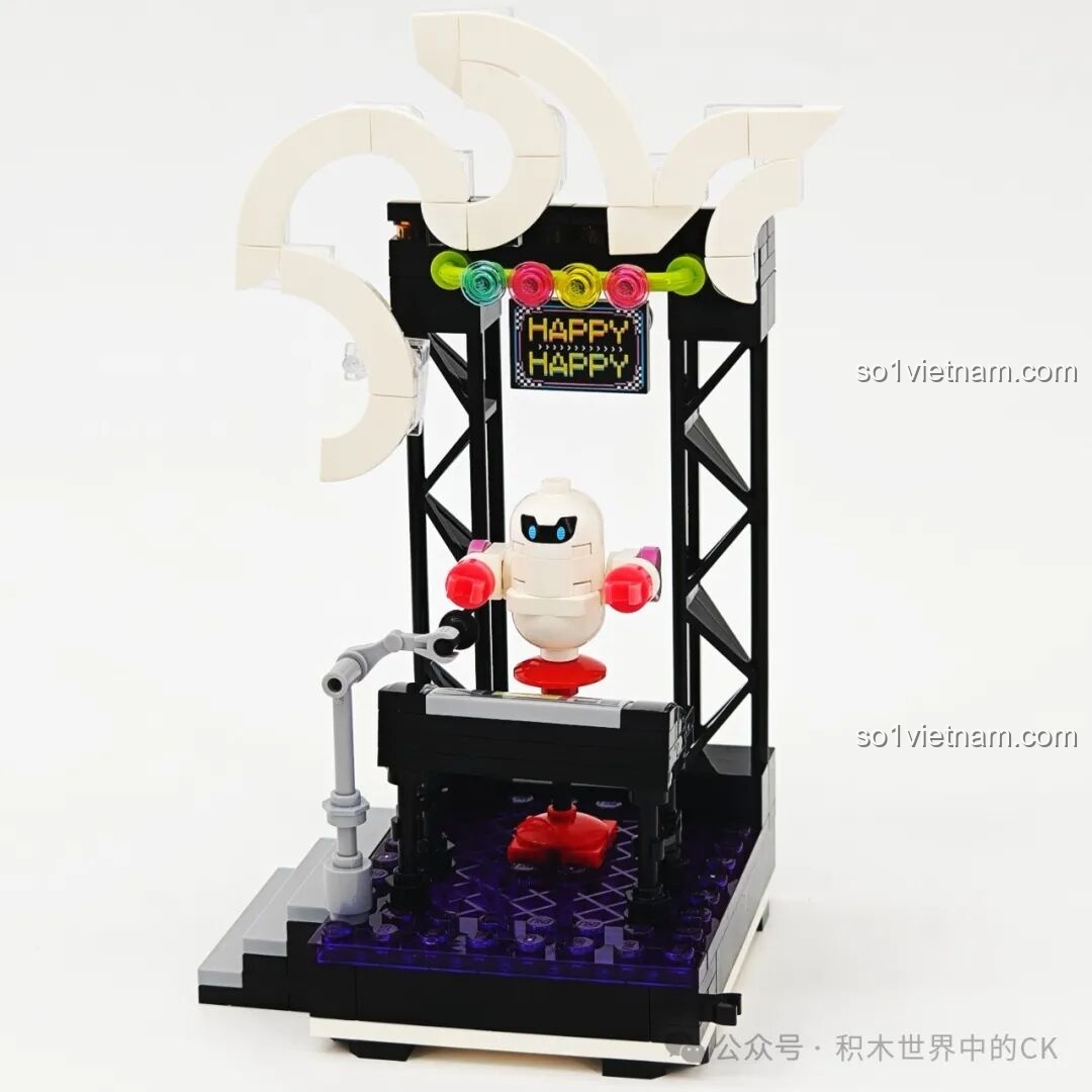 Chi tiết robot chơi keyboard trong bộ lắp ráp Keeppley K21301 Sân khấu 