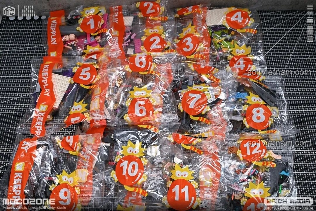 Bìa sách hướng dẫn lắp ráp bộ Keeppley K21301