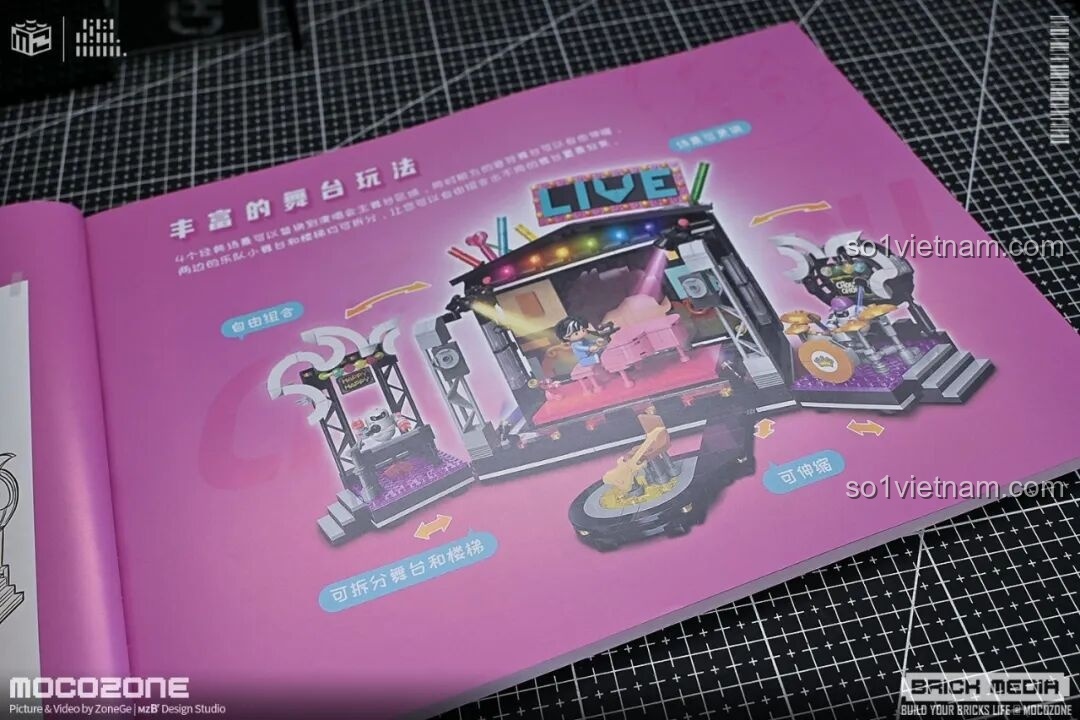 Các minifigures của bộ lắp ráp Keeppley K21301