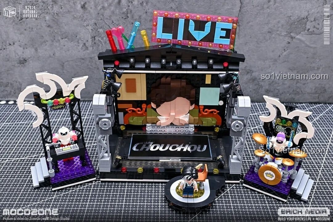 Phân cảnh Gác Lại Âu Lo trong bộ lắp ráp Keeppley K21301