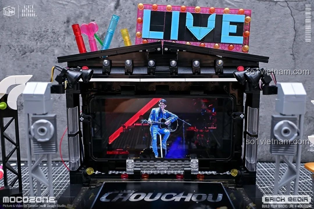 Phân cảnh Lấy Danh Nghĩa Cha trong bộ lắp ráp Keeppley K21301