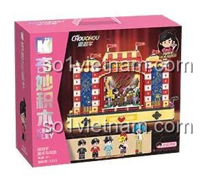 Hộp đồ chơi mô hình Sân khấu của Chouchou Keeppley K21302, quà tặng sáng tạo cho bé gái.