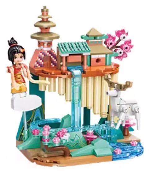 Bộ Lắp Ghép Keeppley K21404 Mô Hình Sáo Dọc Cổ, Mô Hình Kiến Trúc Truyền Thống, Đồ Chơi Sáng Tạo Cho Bé 6 Tuổi
