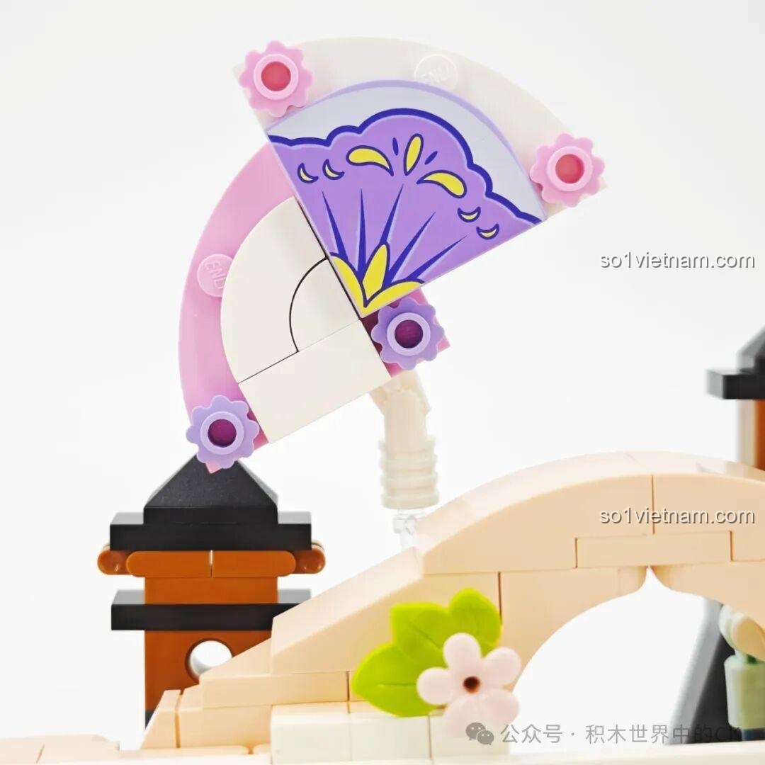 Kích thước mô hình Sáo Dọc Keeppley K21404