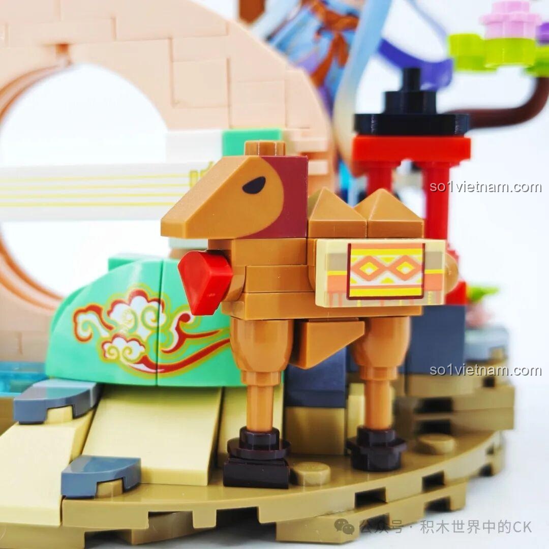 Mô hình Sáo Dọc Keeppley K21404 trưng bày trên kệ