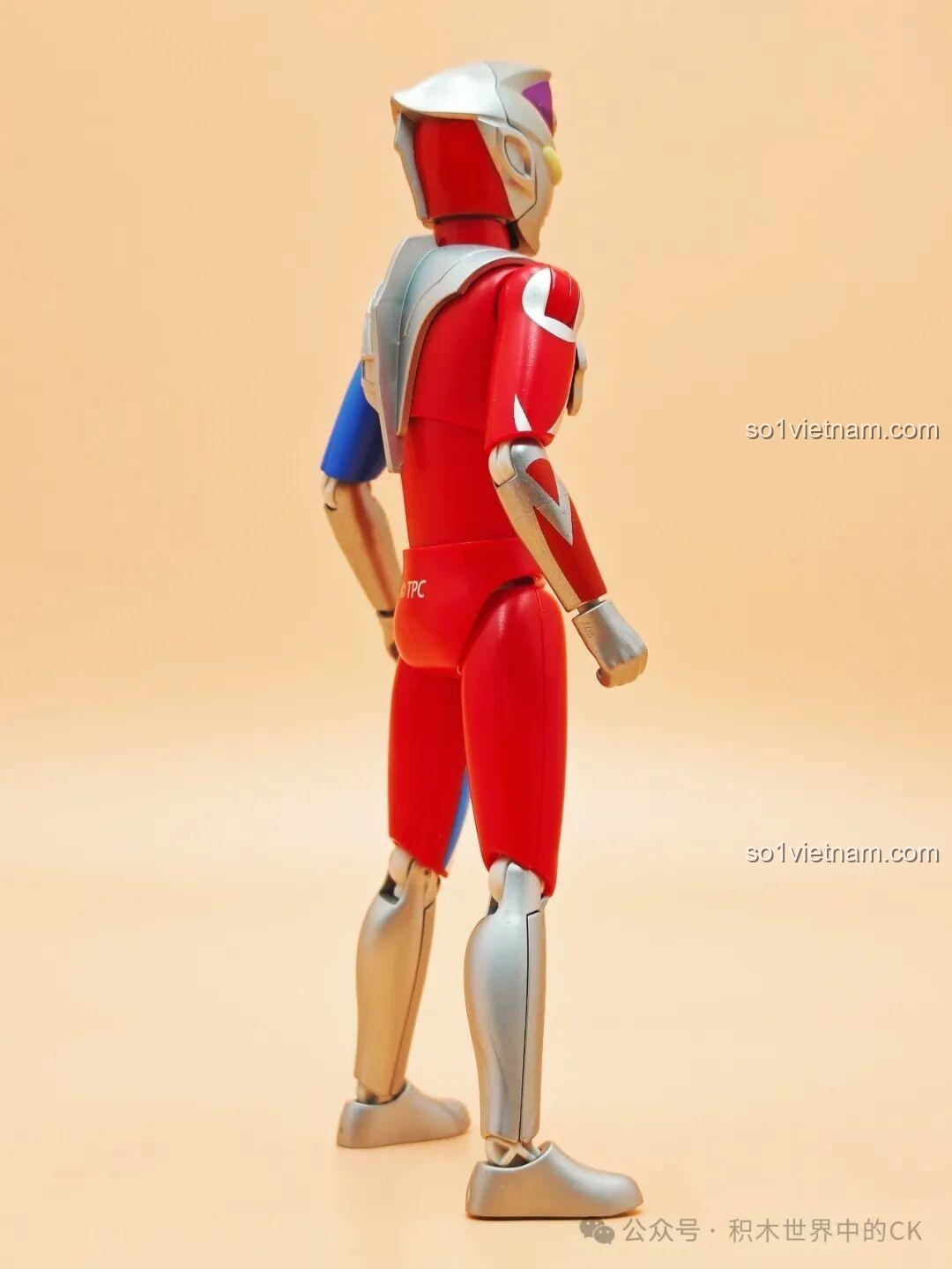 Mô hình Ultraman Z Nguyên Thủy Keeppley K75064 nhìn từ phía sau