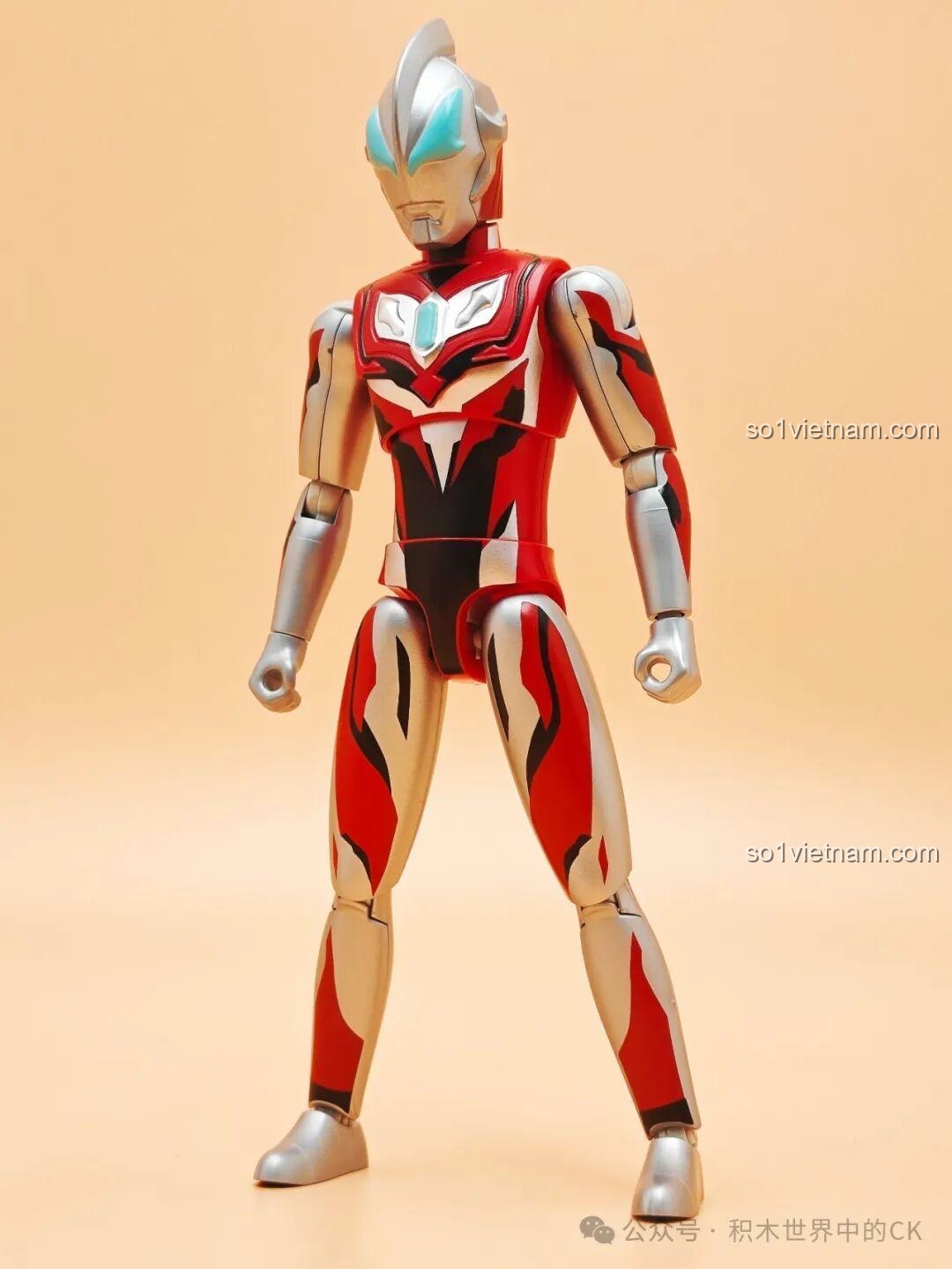 Mô hình Ultraman Z Nguyên Thủy Keeppley K75064 với thẻ bài