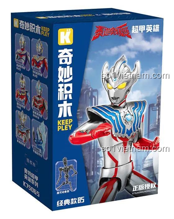 Hộp sản phẩm Keeppley K75065 Ultraman Taiga