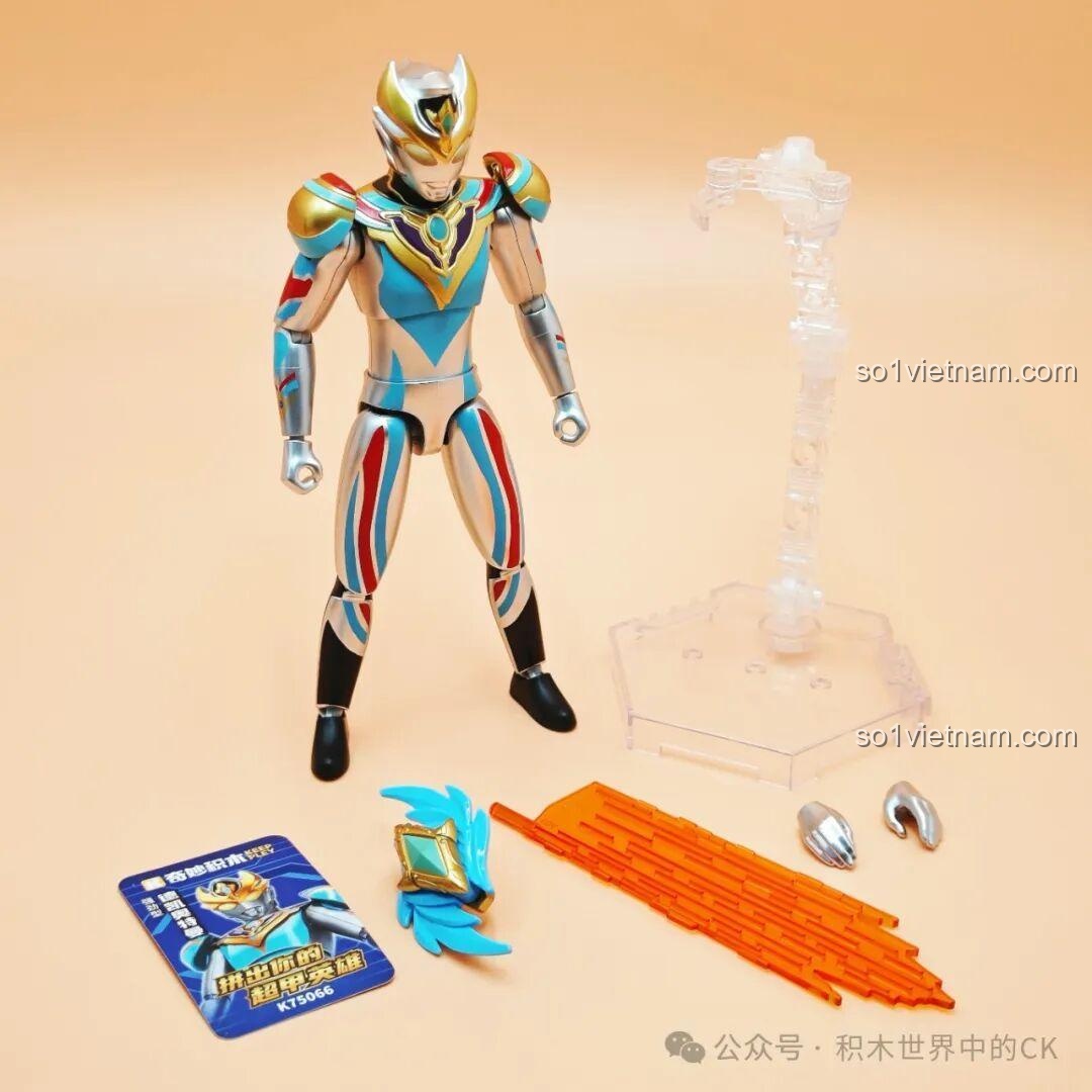 Mô hình Keeppley K75066 Ultraman Decker Mạnh Mẽ