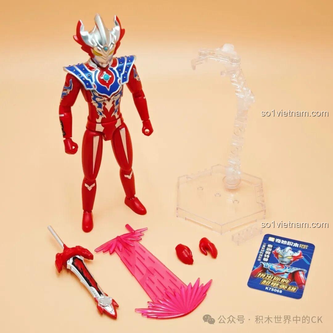 Mô hình Keeppley K75066 Ultraman Decker Mạnh Mẽ