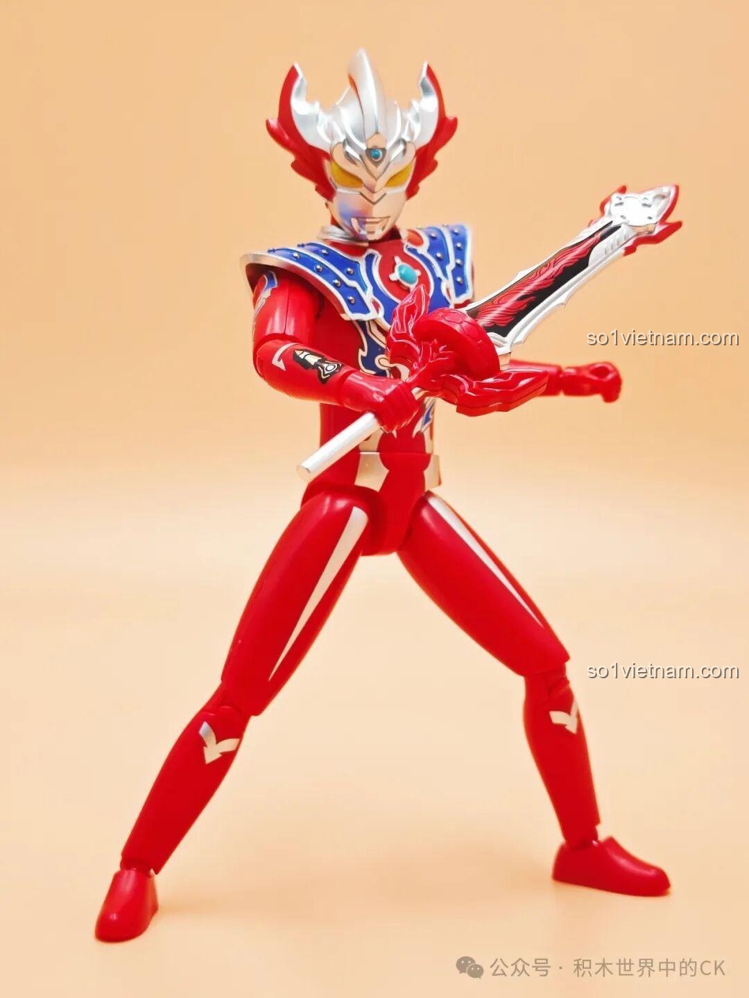 Mô hình Keeppley K75066 Ultraman Decker Mạnh Mẽ