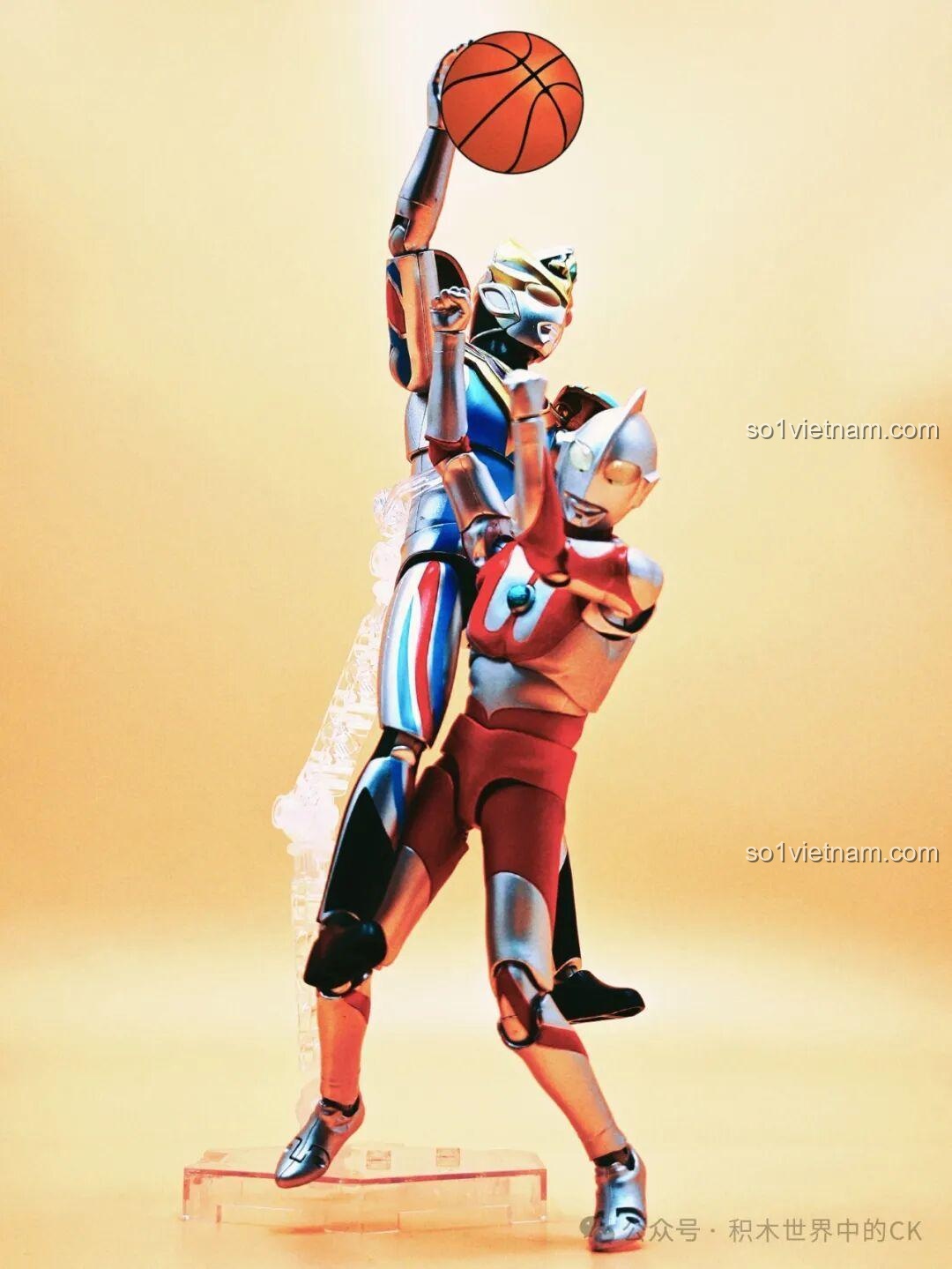 Mô hình Keeppley K75066 Ultraman Decker Mạnh Mẽ