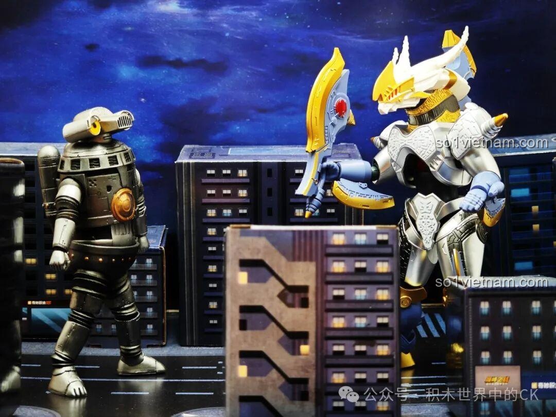 Mô hình Keeppley K75066 Ultraman Decker Mạnh Mẽ