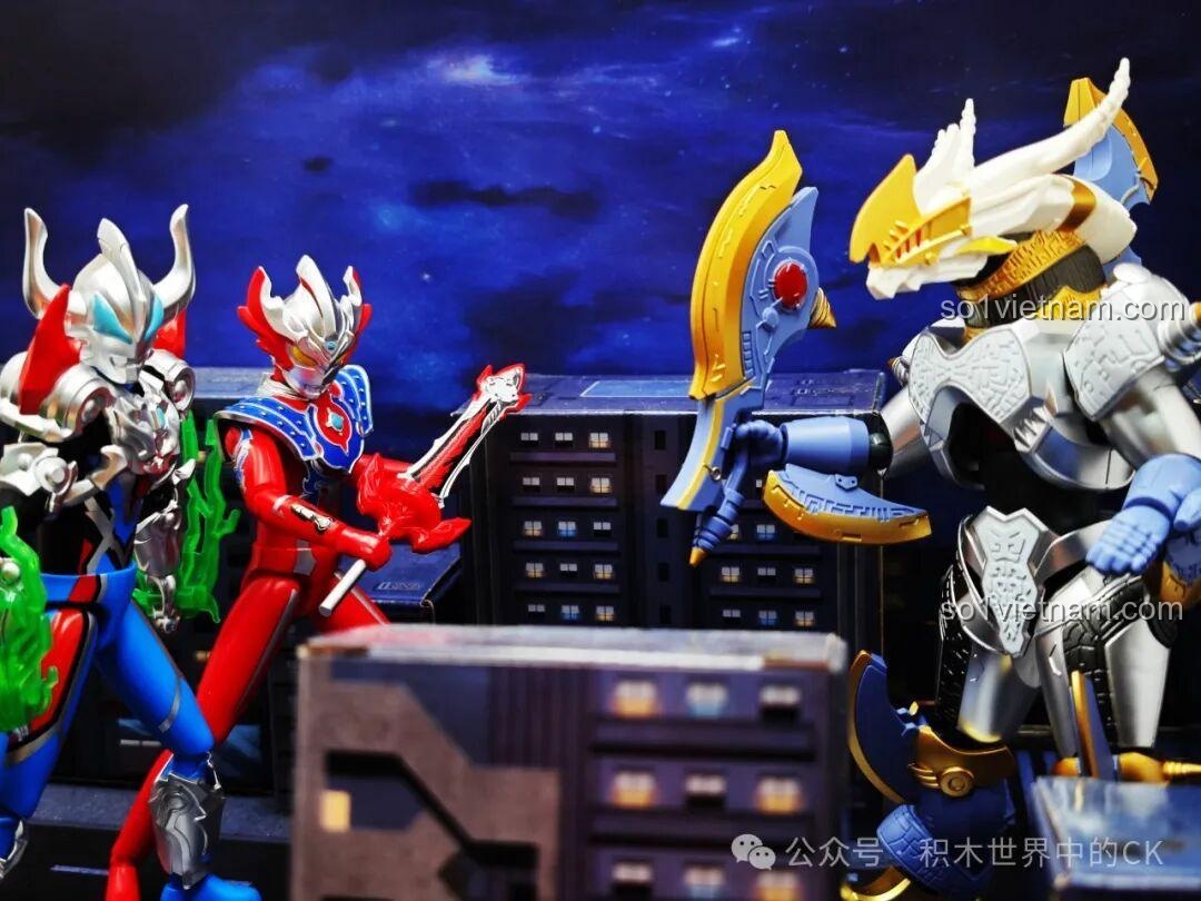 Mô hình Keeppley K75066 Ultraman Decker Mạnh Mẽ