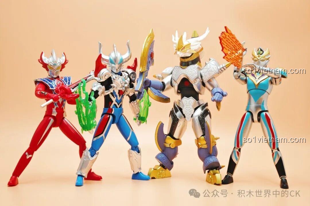 Mô hình Keeppley K75066 Ultraman Decker Mạnh Mẽ