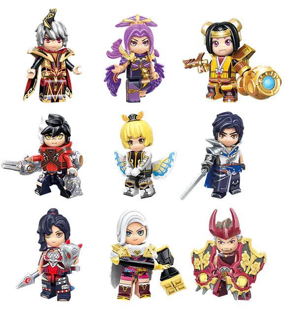 Bộ lắp ghép nhân vật Vương Giả Vinh Diệu Tinh Anh Keeppley K78010 - Nhân vật 1