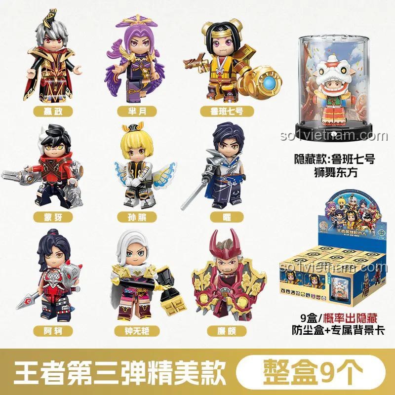 Bộ lắp ghép nhân vật Vương Giả Vinh Diệu Tinh Anh Keeppley K78010 - Nhân vật 3
