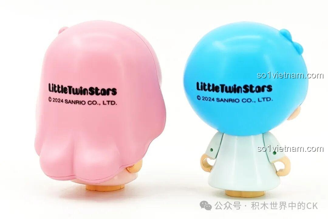 Quá trình lắp ghép Keeppley K20851 Little Twin Stars Ngôi nhà Quà tặng - Lắp mái