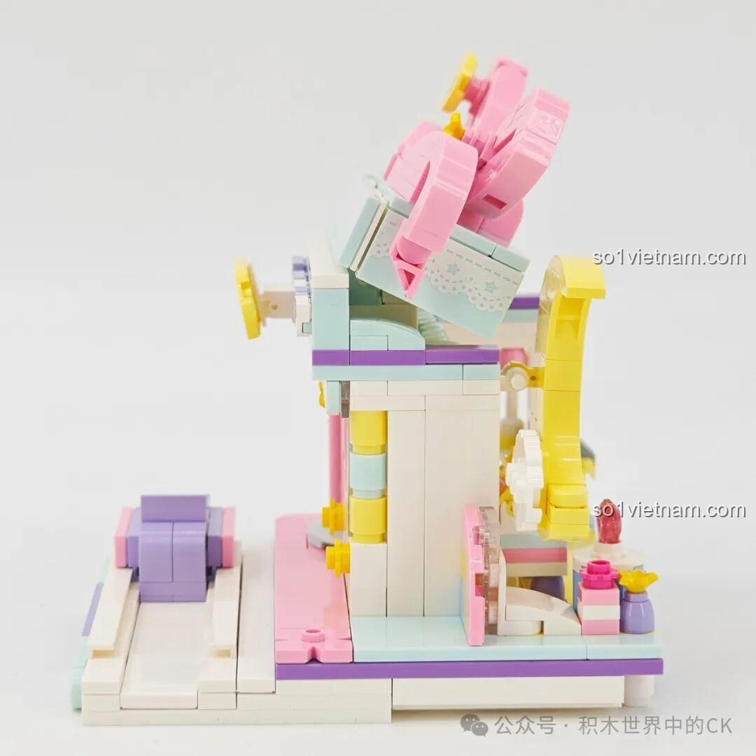 Quá trình lắp ghép Keeppley K20851 Little Twin Stars Ngôi nhà Quà tặng - Lắp cửa