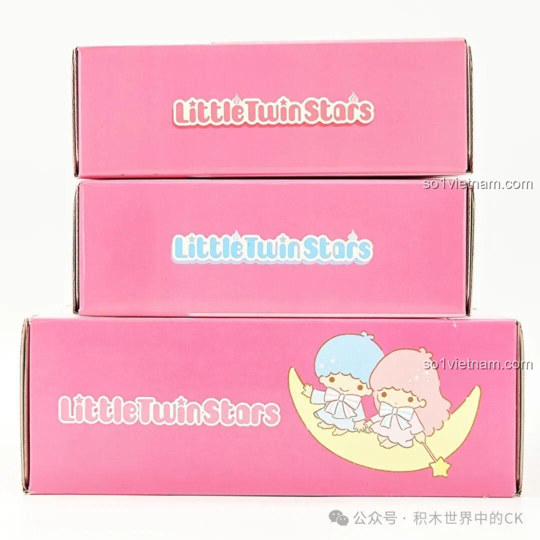 Tổng quan sản phẩm hoàn thiện Keeppley K20851 Little Twin Stars Ngôi nhà Quà tặng