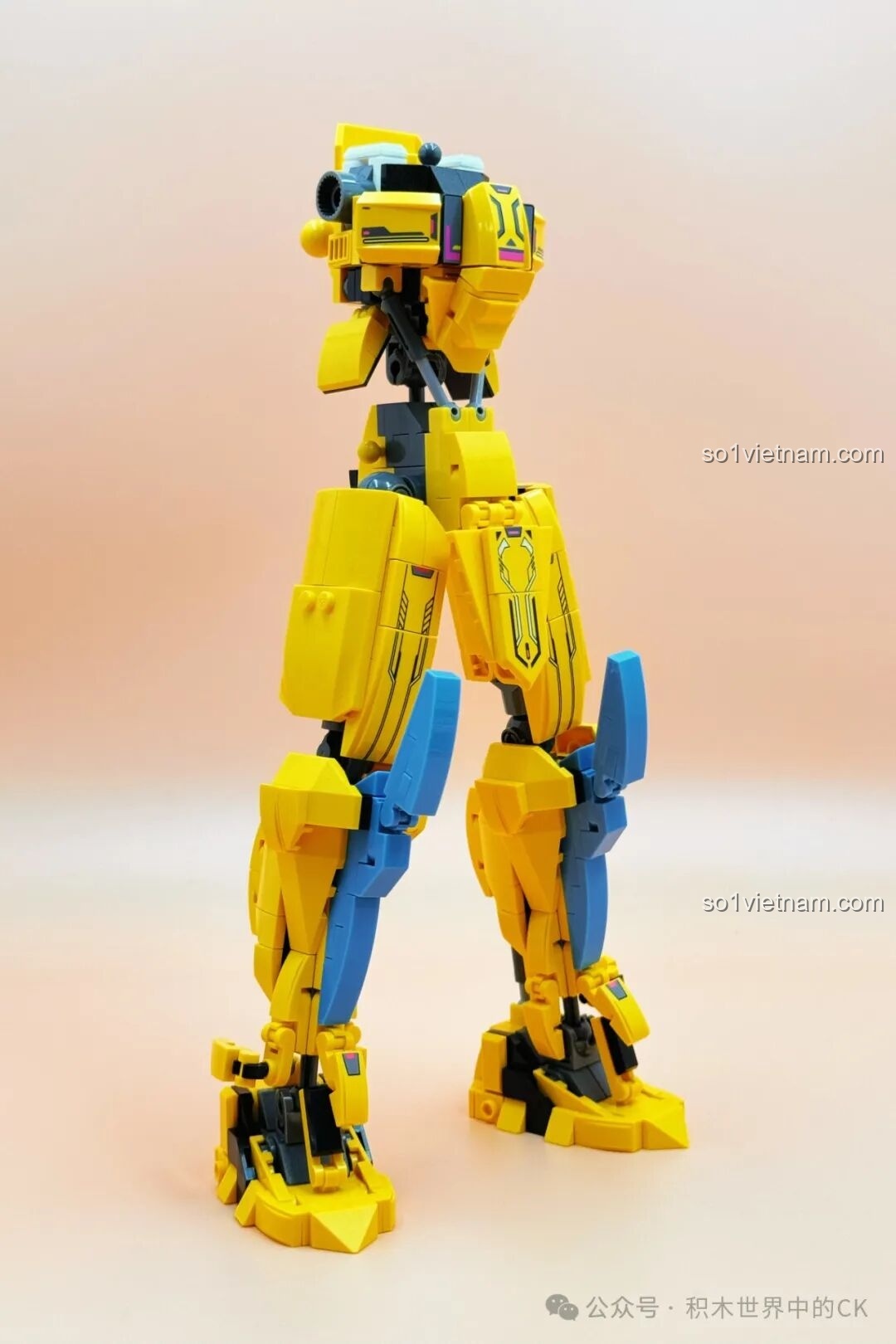 Chi tiết phần đầu của Keeppley Lôi Điểu Cơ Thần