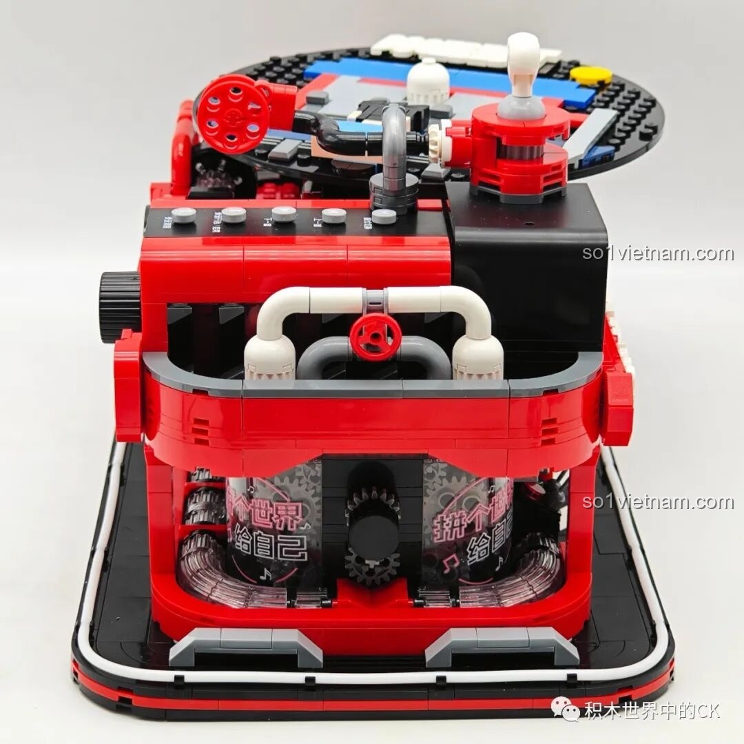 Các đĩa than trang trí đi kèm bộ Máy hát đĩa than Keeppley.