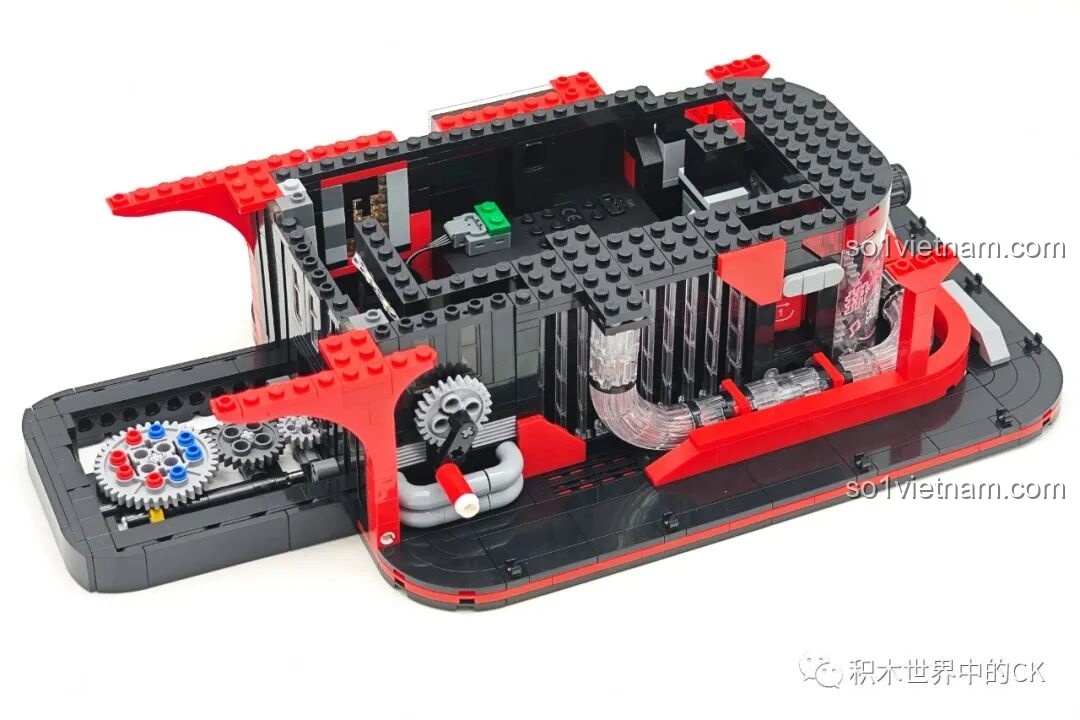 Cận cảnh các nút chức năng và núm xoay âm lượng trên Máy hát đĩa than Keeppley.