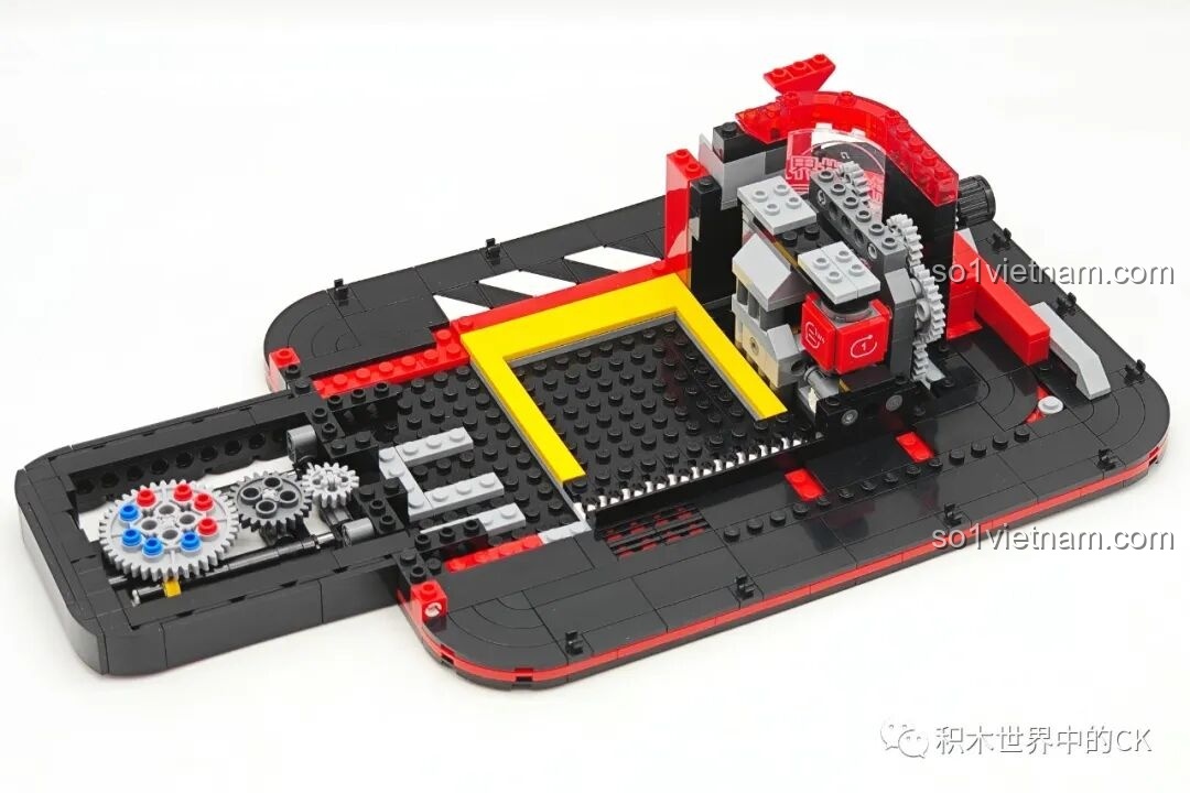 Phần thân máy của Máy hát đĩa than Keeppley đang dần được hình thành.