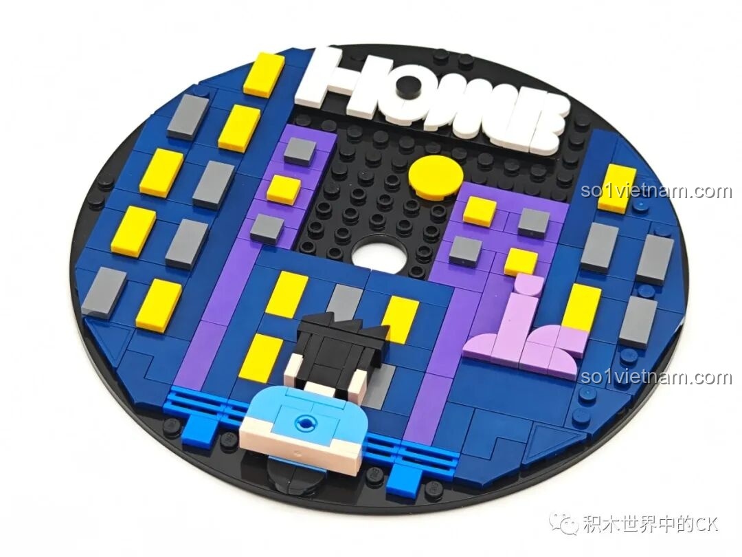 Cận cảnh cạnh phải của thành phẩm Máy hát đĩa than Keeppley.