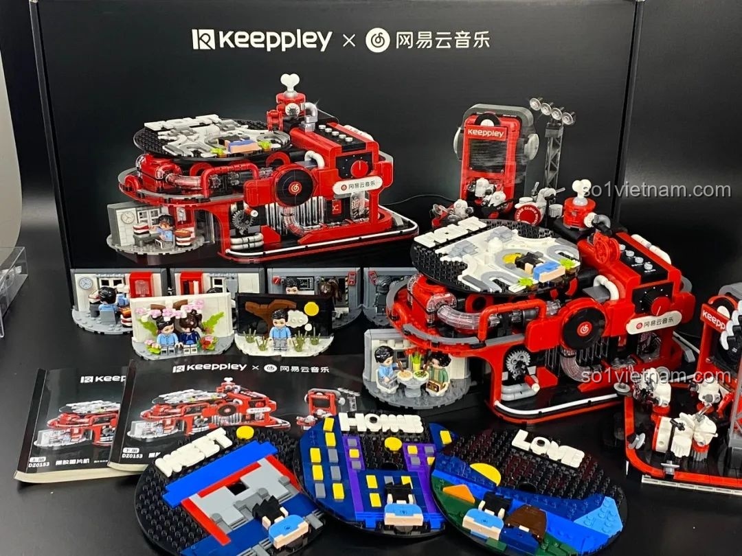 Hoàn thiện lắp ráp bộ máy hát đĩa than