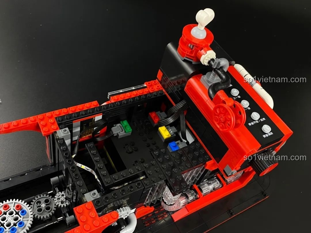 Chi tiết lắp ráp thân máy chính